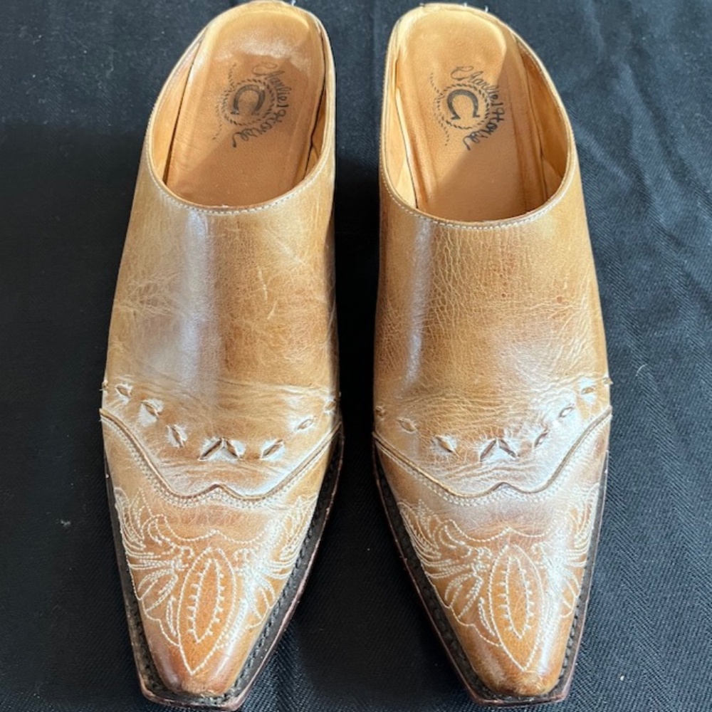 Charlie 1 Horse Leather Shoe Booties